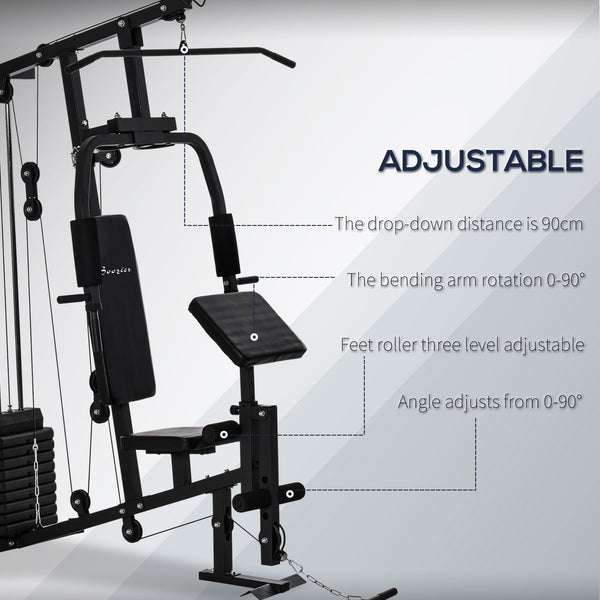 Multifunction Strength Training System, Black