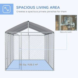 Heavy-duty outdoor enclosure with secure locking and cover