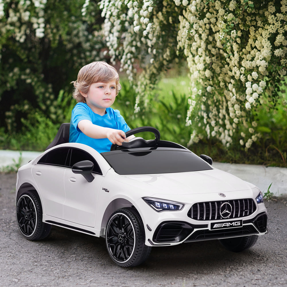 Mercedes-Benz AMG 12V Licensed with Remote Control, White