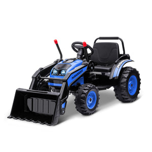 6V Battery Powered Kids Tractor, Blue