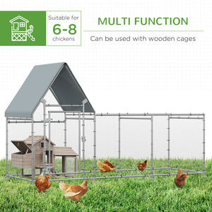 Chicken coop with direct access