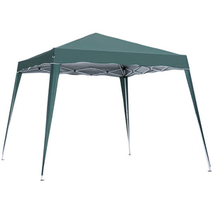 8 x 8 Folding Awning with Carry Bag, Green