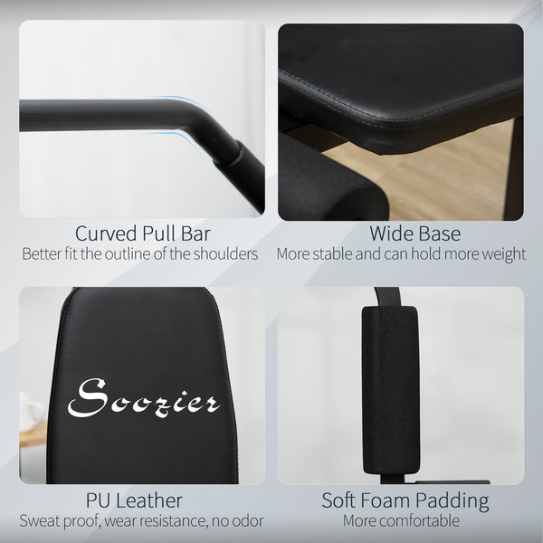 Multifunctional home gym with 45 kg weight stack