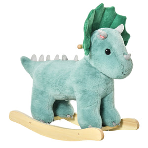 Rocking Triceratops with Realistic Sounds, Green