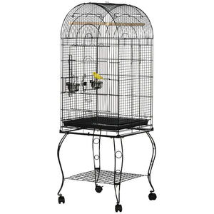 Large bird cage with opening lid