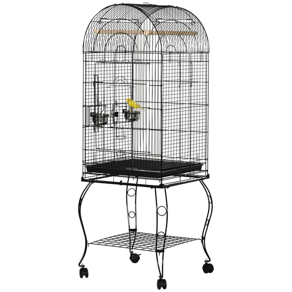 Large bird cage with opening lid