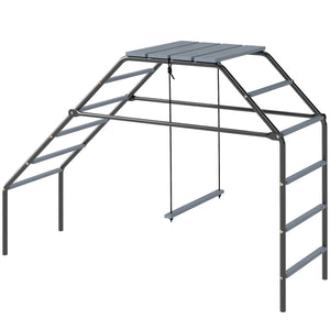 Chicken Coop Perches with Swing, Chicken Run Accessories Toy for Healthy & Happy, for Backyard Farm