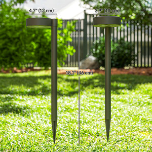 Set of 8 solar garden lights