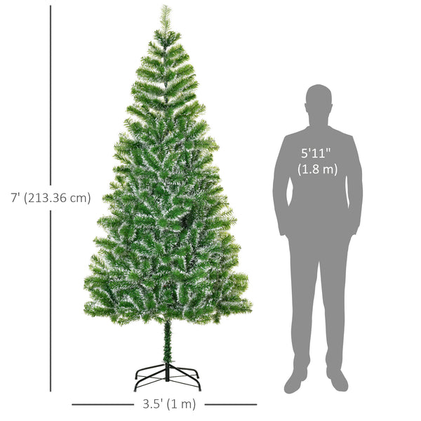 7ft Classic Green Artificial Christmas Tree