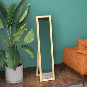 38 x 157 cm Full Length Mirror for Bedroom, Oak