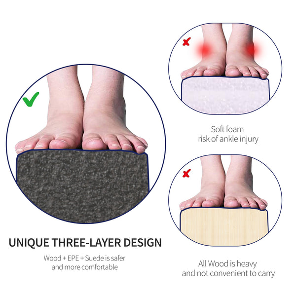 2.1m Foldable Balance Beam, Blue