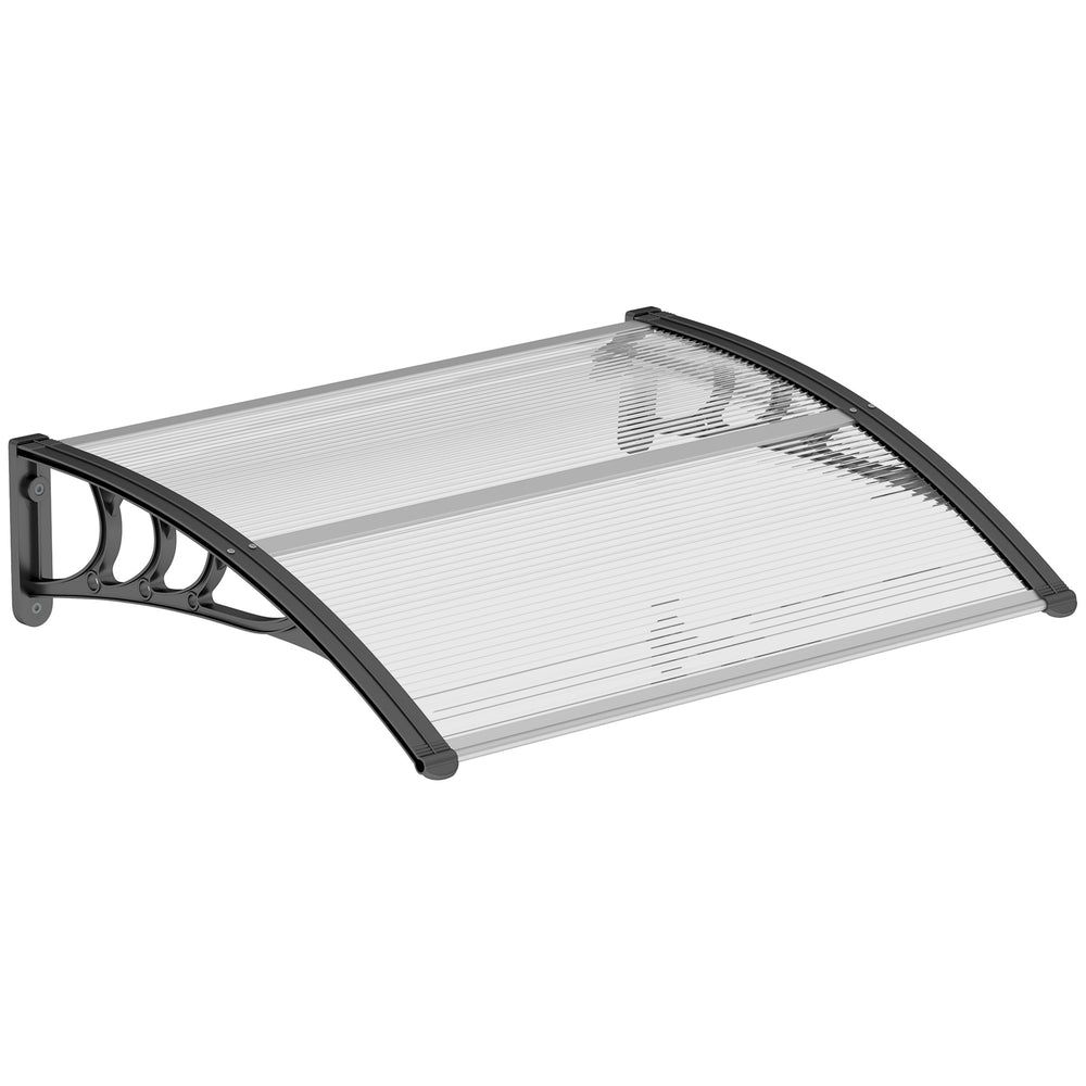3.9 x 2.5 ft patio door awning