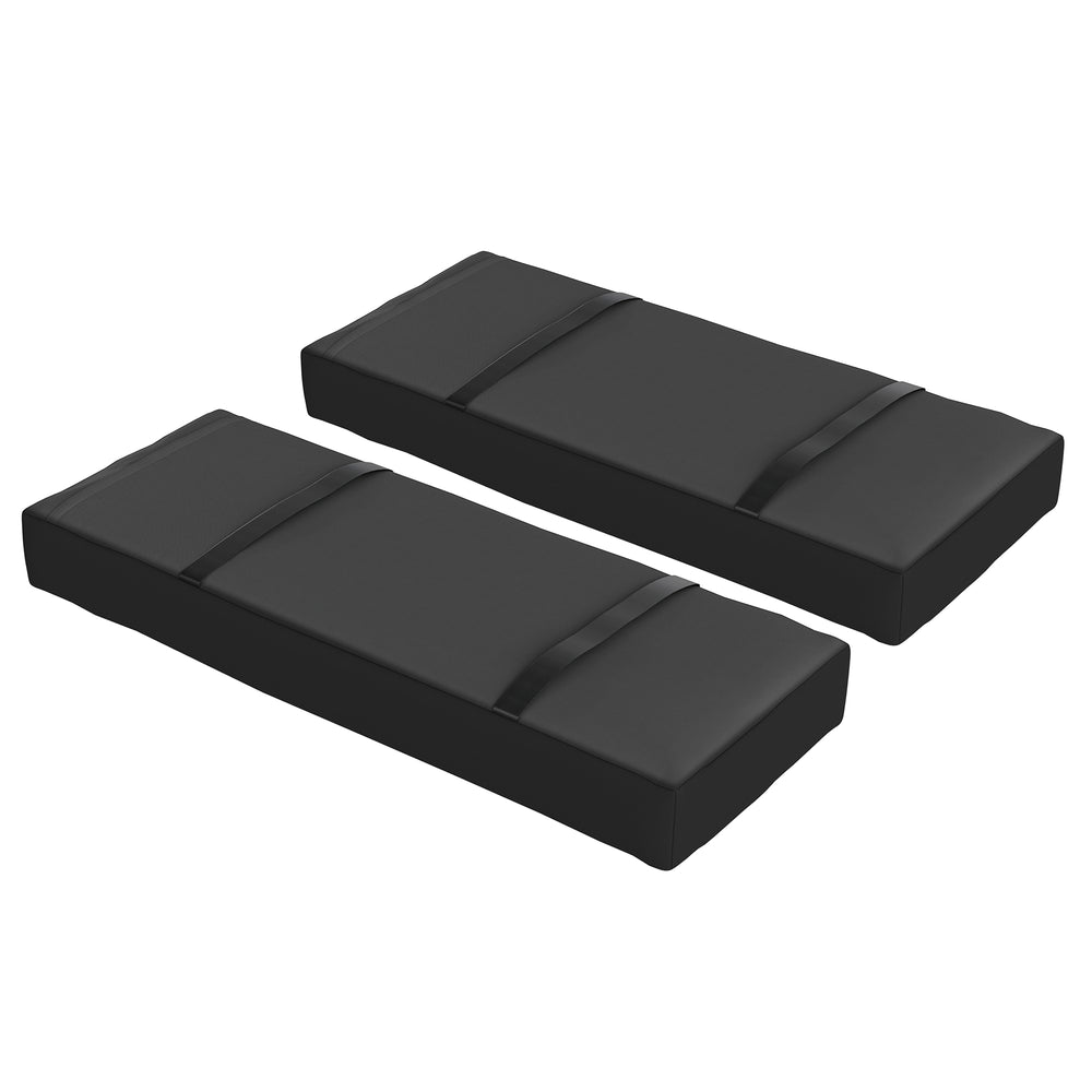 Set of 2 weight bags for parasol base, black 