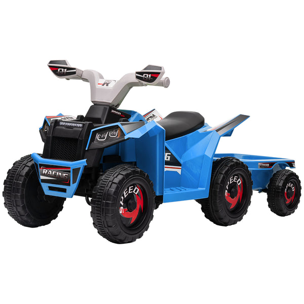 6V Off-Road Quad, Blue