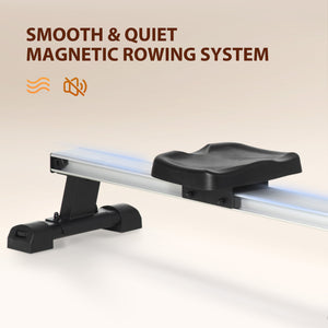 Adjustable Resistance Magnetic Rower with Digital LCD Display