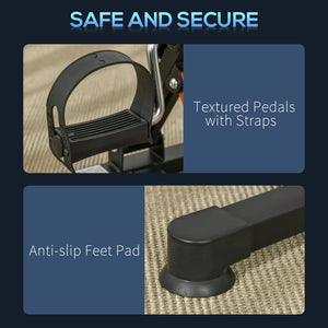 Under Desk Pedal Exercise Bike with LCD Display