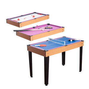 3 in 1 Mini Multi-Purpose Games, Table Tennis, Billiards, Air Hockey with all accessories