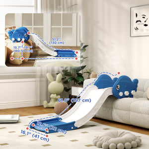 Blue Toddler Bed Slide