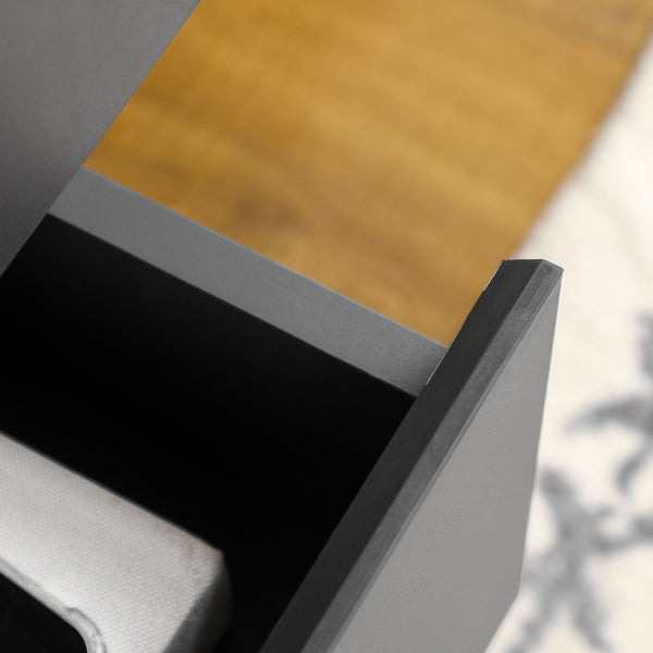 Sideboard with adjustable shelves - Dark grey