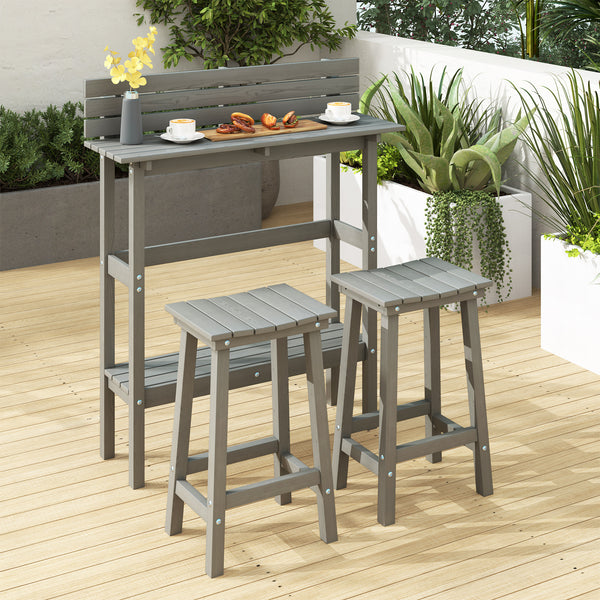 3-piece outdoor bar set