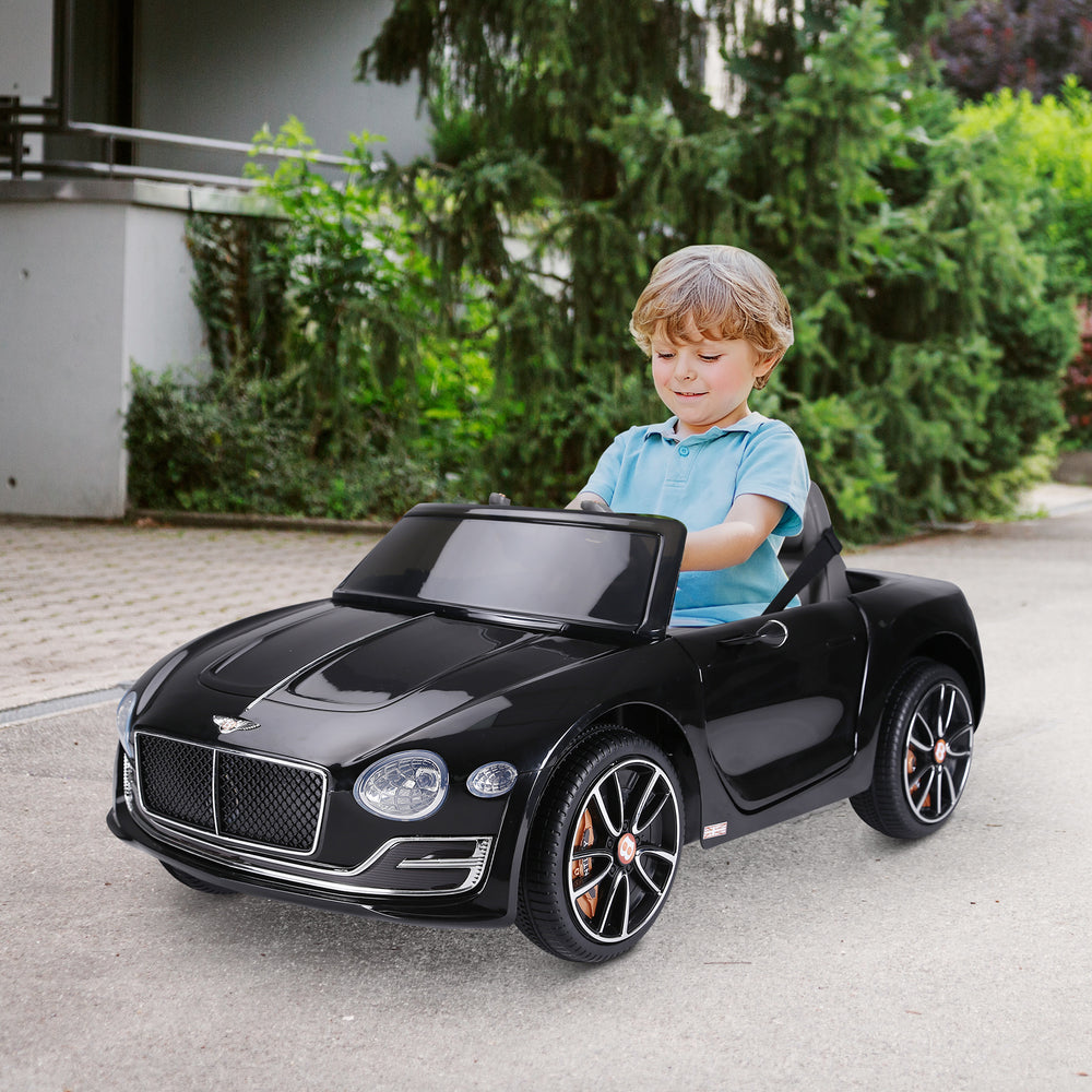 Bentley 12V with parental remote control, black