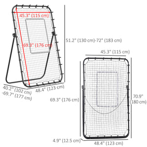 Rebound net, black