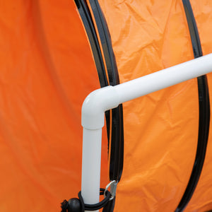 Dog tunnel with carry bag, orange