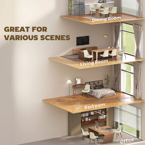 Set of 4 upholstered kitchen chairs, cream color.