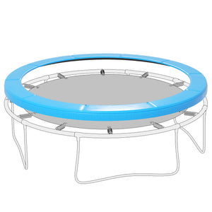 12-foot replacement trampoline pad, light blue 
