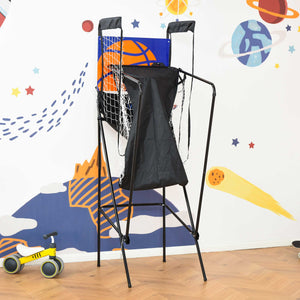 Basketball Arcade Game with Electronic Scoreboard, Black