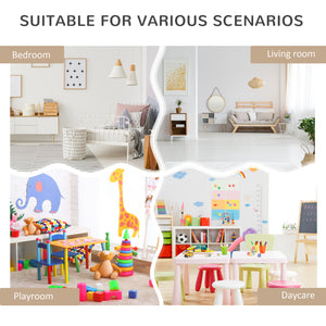 Multi-shelf bookcase with storage drawer, white