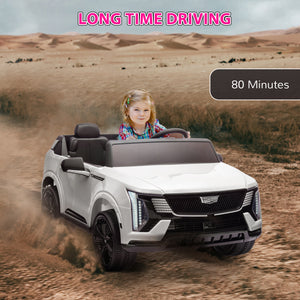 Cadillac Escalade 12V with remote control, white 