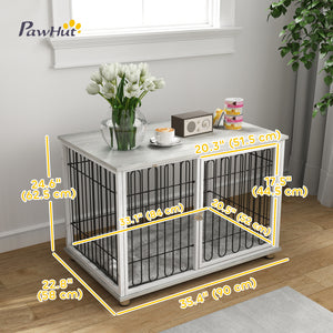 Crate furniture with washable cushion, grey