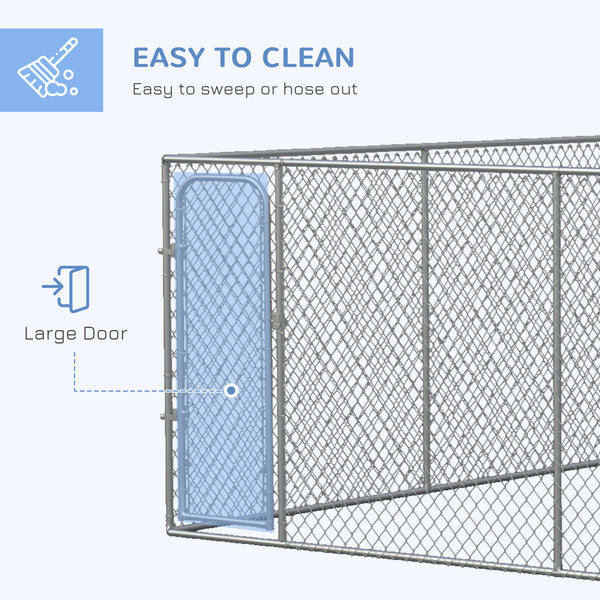 Galvanized Steel Frame Dog Park