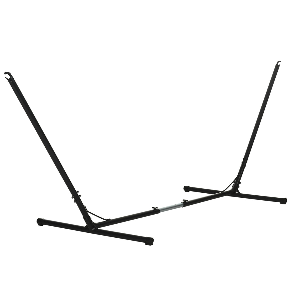 Adjustable Hammock Stand, Fits 3-4m Hammocks, Holds up to 120kg, Black