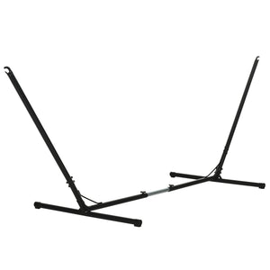 Adjustable Hammock Stand, Fits 3-4m Hammocks, Holds up to 120kg, Black
