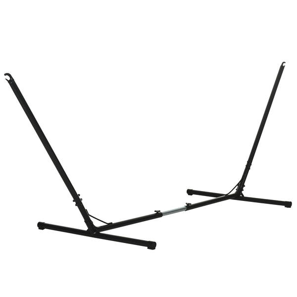 Adjustable Hammock Stand, Fits 3-4m Hammocks, Holds up to 120kg, Black