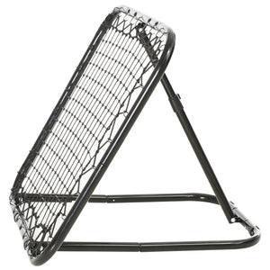 Adjustable angle rebound net