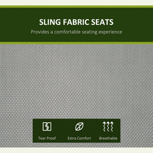 3 Person Patio Swing Seats with Adjustable Canopy Outdoor Swing Chair Bench for Garden, Poolside, Dark Grey