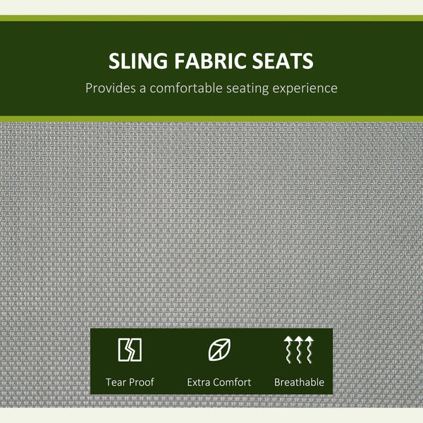 3 Person Patio Swing Seats with Adjustable Canopy Outdoor Swing Chair Bench for Garden, Poolside, Dark Grey