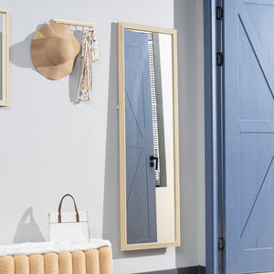 Full-length mirror, beige