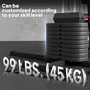 Multi-functional weight bench with abdominal bench