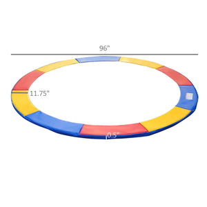 Replacement Pad for 8-Foot Trampoline, Multi-Color
