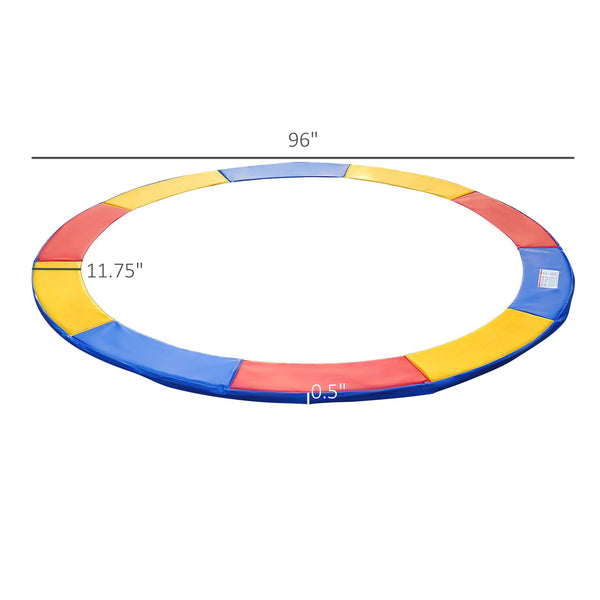 Replacement Pad for 8-Foot Trampoline, Multi-Color