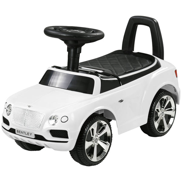 Bentley Bentayga Toddler Car with Horn and Music, White