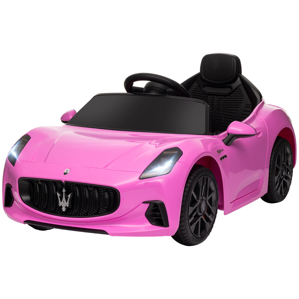 Maserati Gran Turismo 12V Licensed with Remote Control, Pink