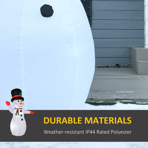 8ft tall inflatable snowman
