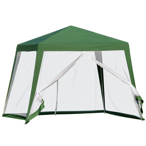 10 x 10 ft. screen house tent, green