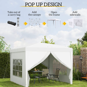 10 x 10 folding tent with carrying bag 