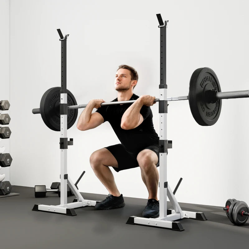 2-piece dumbbell rack with adjustable height, 200 kg capacity